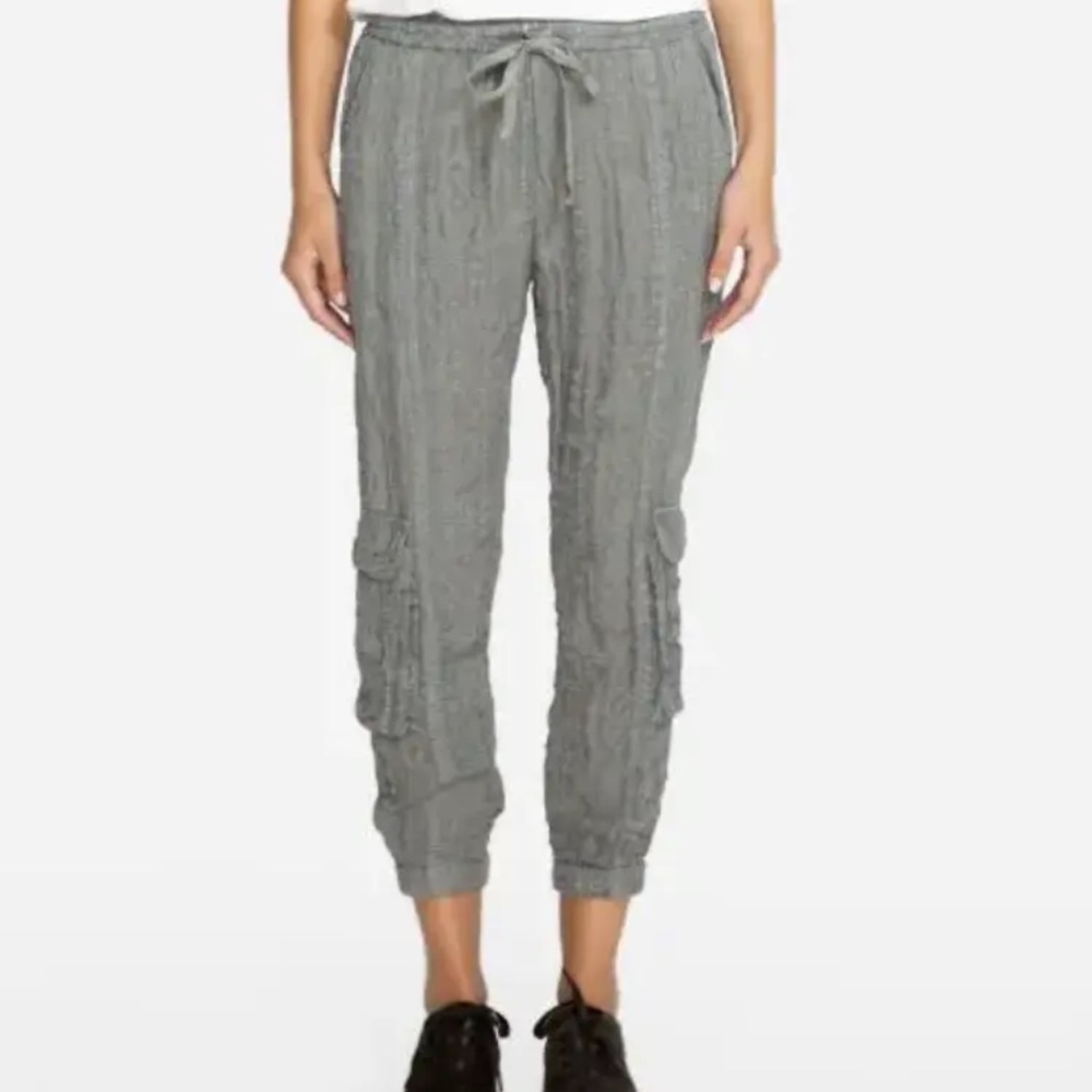 Johnny Was Breccia Jogger Pant Embroidered Pants